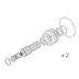 Triton Unichrome bar valve fixing kit (UNPIPCON) - thumbnail image 2