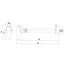 Crosswater 3ONE6 Tall Bottle Trap - Stainless Brushed Brass (TS0402SF) - thumbnail image 3