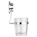 Croydex Stick 'N' Lock Tumbler and Holder - Chrome (QM291841) - thumbnail image 3