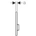 Geberit Sigma50 Flush Plate - Jet Black (115.788.DW.5) - thumbnail image 3