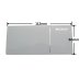 Geberit Type 70 Remote Flush Plate Actuator - Glass/White - Front Section Only (242.957.SI.1) - thumbnail image 3