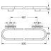 Grohe Selection Towel Rail - 600mm - Hard Graphite (41056A00) - thumbnail image 3