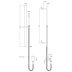Hudson Reed Sheer Slide Rail Kit - Chrome (A3167) - thumbnail image 3