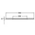 Inventive Creations Geberit Type Flush Valve Base Sealing Washer - Clear (W41) - thumbnail image 3
