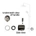 Spare Temperature Select Handle for VESK-65-0010 (VESP-SK-0016) - thumbnail image 3