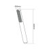 Triton Amber Circular Microphone Shower Head - Chrome (TSHMAMB1CH) - thumbnail image 3