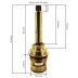 Ultra 3/4" Flow control valve cold (SVR21W) - thumbnail image 3