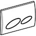 Geberit Kappa20 Dual Flush Plate - Gloss Chrome (115.228.21.1) - thumbnail image 4
