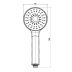 Triton Eva Hi-Flo Single Spray Shower Head - Chrome (TSHUEVACHR) - thumbnail image 4