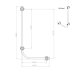 Triton Inclusive Angled 90 Degree Grab Bar Left - Chrome (TGRCARE90LCHR) - thumbnail image 4