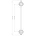 Triton Inclusive Straight Grab Bar - 450mm - Chrome (TGRCARE450CHR) - thumbnail image 4