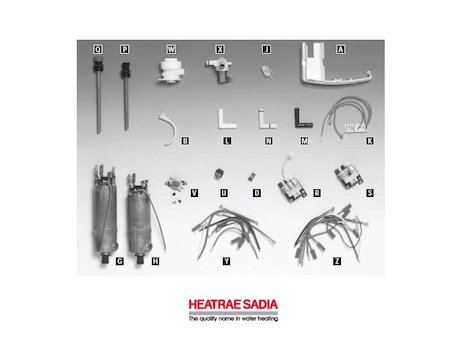 Heatrae Carousel (Carousel) spares breakdown diagram