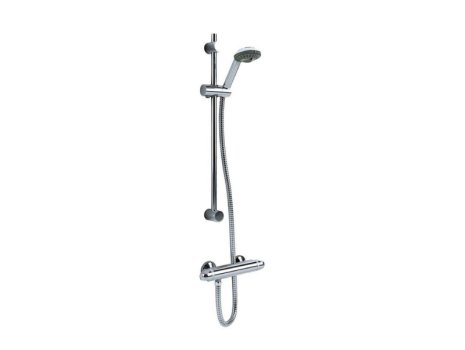 Inta Telo Thermostatic Bar Mixer Shower - Chrome (TL10014CP) spares breakdown diagram