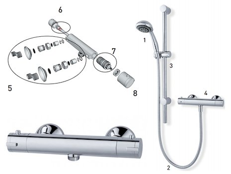 MX Atmos Sigma (HMM) - Chrome (MX-HMM) spares breakdown diagram