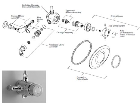 NewTeam 973-T and 974T spares breakdown diagram