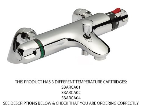 Ultra Reef thermostatic bath/shower mixer (CD324) spares breakdown diagram