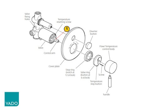 Vado Zoo - ZOO-147T (ZOO-147T) spares breakdown diagram